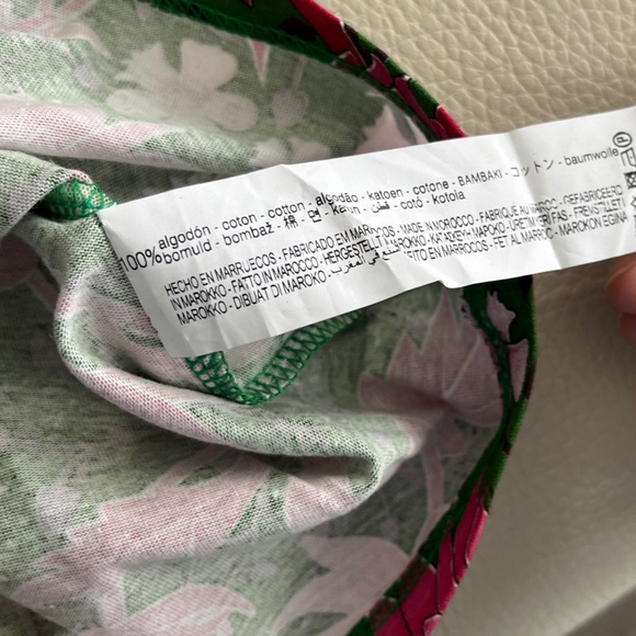 NWT - Zara Women’s Bow Tie Balloon Short Sleeve Blouse - Size L - Picture 8 of 8